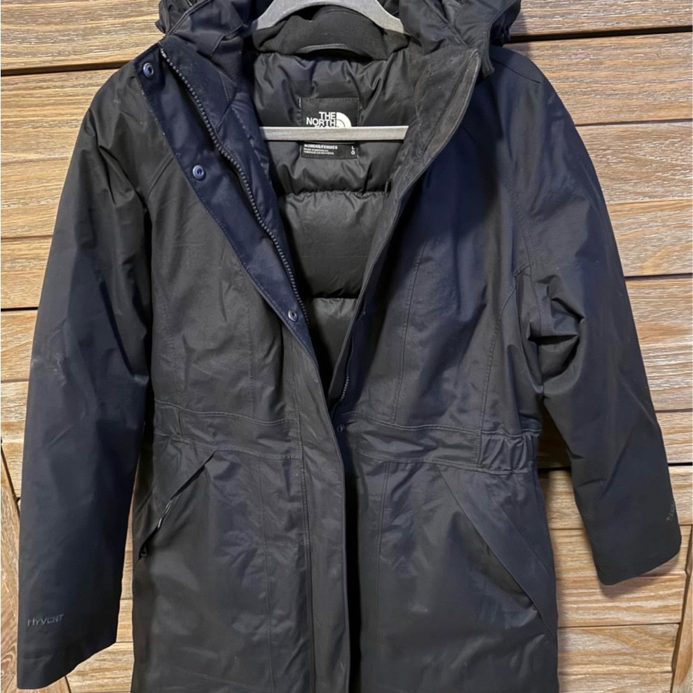 The North Face Black Hooded Parka